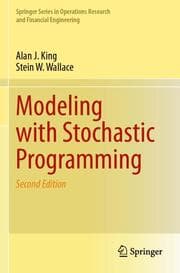Cover von Modeling with Stochastic Programming