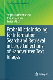 Cover von Probabilistic Indexing for Information Search and Retrieval in Large Collections of Handwritten Text Images