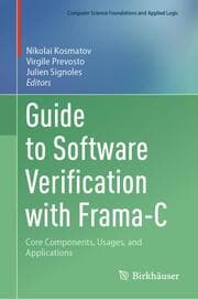 Cover von Guide to Software Verification with Frama-C