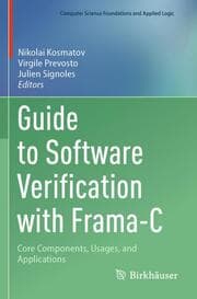 Cover von Guide to Software Verification with Frama-C