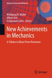 Cover von New Achievements in Mechanics