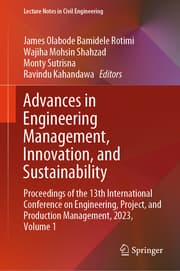 Cover von Advances in Engineering Management, Innovation, and Sustainability