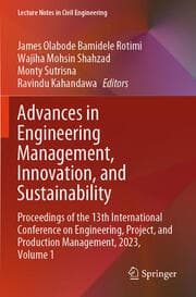 Cover von Advances in Engineering Management, Innovation, and Sustainability