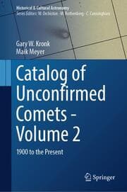 Cover von Catalog of Unconfirmed Comets - Volume 2