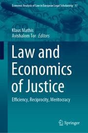 Cover von Law and Economics of Justice