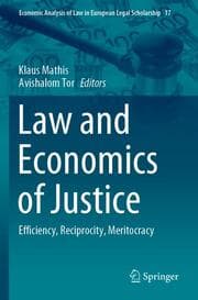 Cover von Law and Economics of Justice