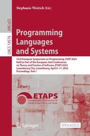 Cover von Programming Languages and Systems