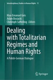 Cover von Dealing with Totalitarian Regimes and Human Rights