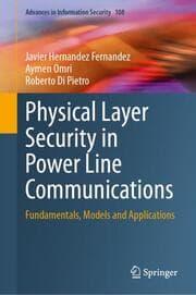 Cover von Physical Layer Security in Power Line Communications
