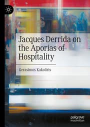 Cover von Jacques Derrida on the Aporias of Hospitality