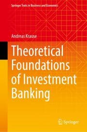 Cover von Theoretical Foundations of Investment Banking