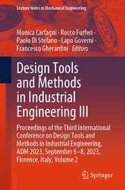 Cover von Design Tools and Methods in Industrial Engineering III