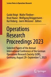 Cover von Operations Research Proceedings 2023