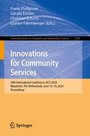 Cover von Innovations for Community Services