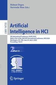 Cover von Artificial Intelligence in HCI