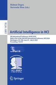 Cover von Artificial Intelligence in HCI