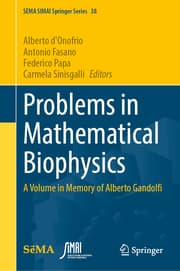 Cover von Problems in Mathematical Biophysics
