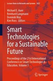Cover von Smart Technologies for a Sustainable Future