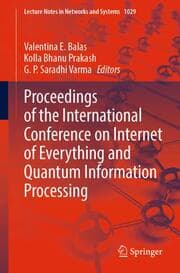 Cover von Proceedings of the International Conference on Internet of Everything and Quantum Information Processing