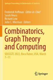 Cover von Combinatorics, Graph Theory and Computing