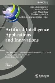 Cover von Artificial Intelligence Applications and Innovations