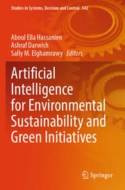 Cover von Artificial Intelligence for Environmental Sustainability and Green Initiatives