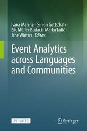 Cover von Event Analytics across Languages and Communities