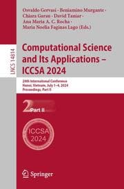 Cover von Computational Science and Its Applications - ICCSA 2024