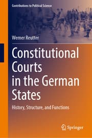 Cover von Constitutional Courts in the German States