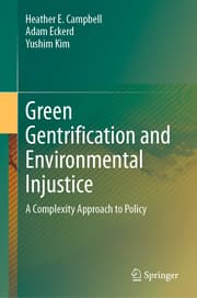 Cover von Green Gentrification and Environmental Injustice