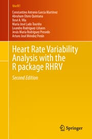 Cover von Heart Rate Variability Analysis with the R package RHRV
