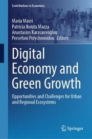 Cover von Digital Economy and Green Growth