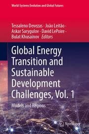 Cover von Global Energy Transition and Sustainable Development Challenges, Vol. 1