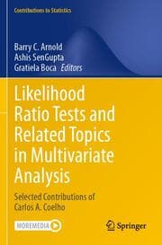 Cover von Likelihood Ratio Tests and Related Topics in Multivariate Analysis