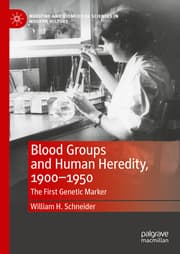 Cover von Blood Groups and Human Heredity, 1900-1950