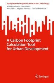 Cover von A Carbon Footprint Calculation Tool for Urban Development