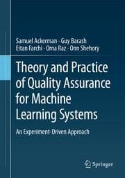 Cover von Theory and Practice of Quality Assurance for Machine Learning Systems