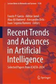 Cover von Recent Trends and Advances in Artificial Intelligence
