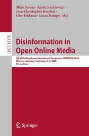 Cover von Disinformation in Open Online Media