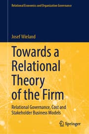 Cover von Towards a Relational Theory of the Firm
