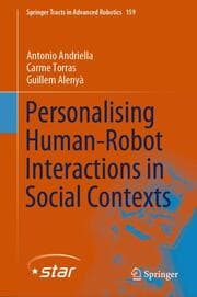 Cover von Personalising Human-Robot Interactions in Social Contexts