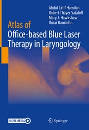 Cover von Atlas of Office-based Blue Laser Therapy in Laryngology