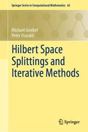 Cover von Hilbert Space Splittings and Iterative Methods