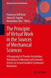 Cover von The Principle of Virtual Work in the Sources of Mechanical Sciences