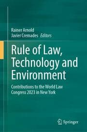 Cover von Rule of Law, Technology and Environment