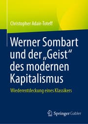 Cover von Werner Sombart und der 'Geist' des modernen Kapitalismus