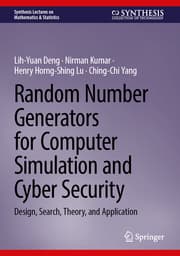 Cover von Random Number Generators for Computer Simulation and Cyber Security