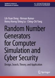 Cover von Random Number Generators for Computer Simulation and Cyber Security