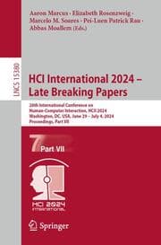 Cover von HCI International 2024 - Late Breaking Papers