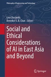 Cover von Social and Ethical Considerations of AI in East Asia and Beyond